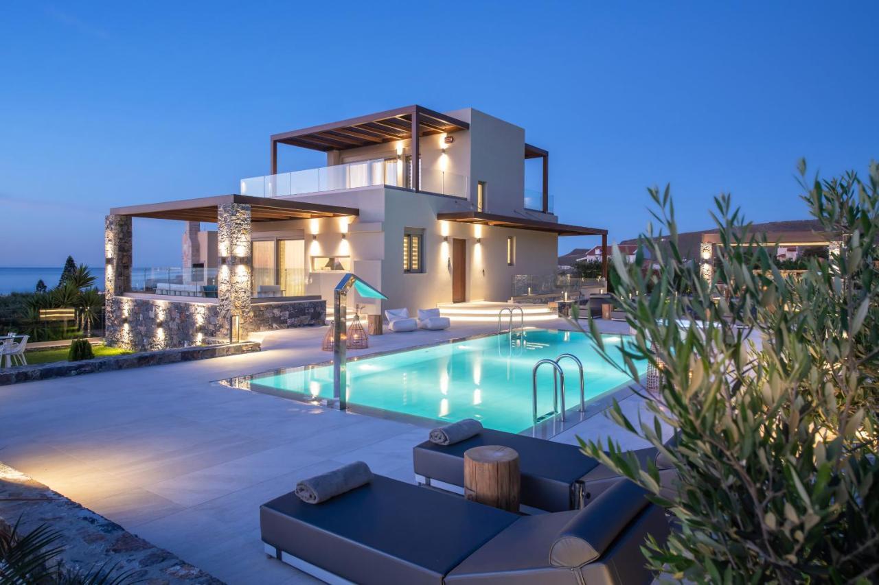 Kymo Instyle Villa - Sea View Private Pool Jacuzzi Kokkini Hani Exterior foto