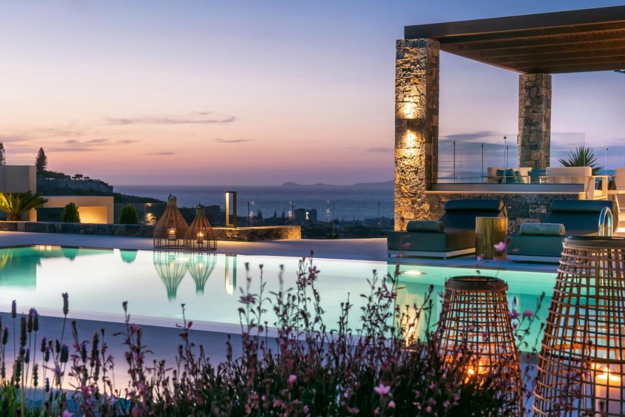 Kymo Instyle Villa - Sea View Private Pool Jacuzzi Kokkini Hani Exterior foto