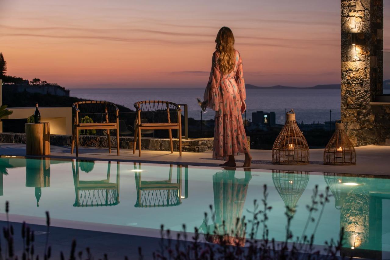 Kymo Instyle Villa - Sea View Private Pool Jacuzzi Kokkini Hani Exterior foto